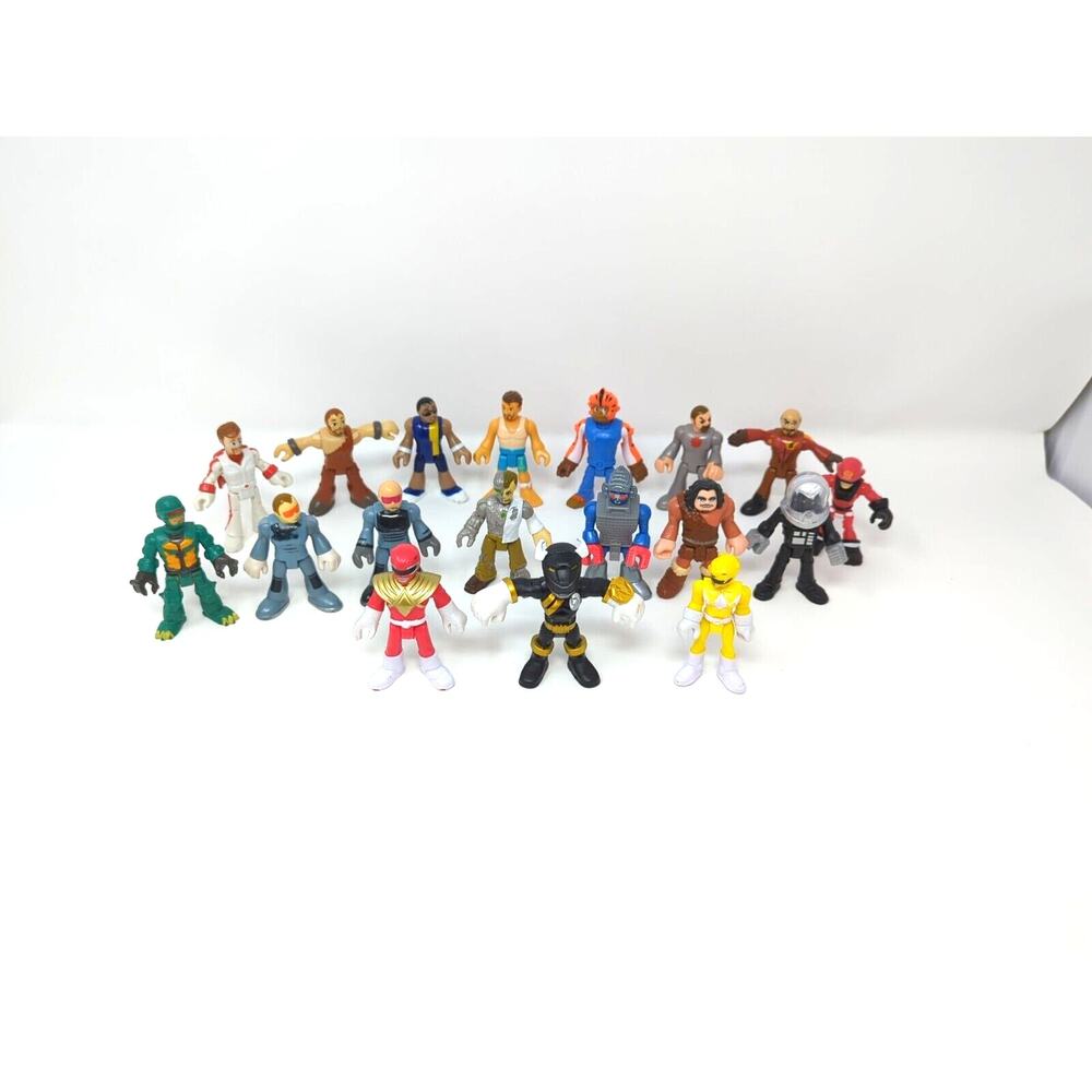 Imaginext Fisher Price action figure Lot Of 18 RARE🔥🔥 power ranger, toy story